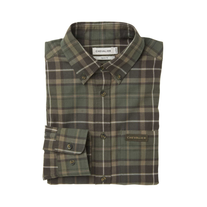 Koszula ChevalierTeal Light Flannel Hemlock Green Checked (1060236-C6038)